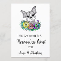 *~*  Frenchie Bouledogue Français Invitation à une