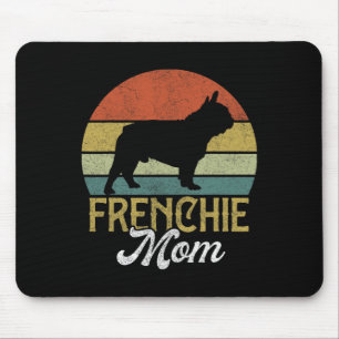Frenchie Bulldog Mama Frauen Mousepad