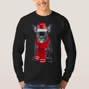 Frenchie Bully Christmas Dog Ugly Christmas Franzö T-Shirt