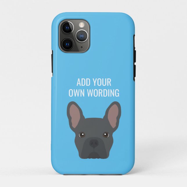 Frenchie Case-Mate iPhone Hülle (Rückseite)