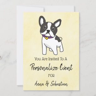 *~ Frenchie Französische Bulldogge Event Süße Einl Einladung