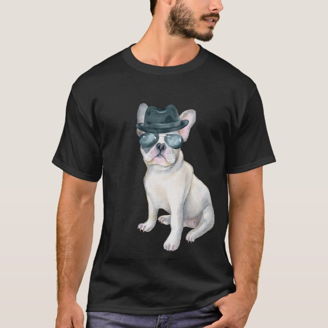Frenchie französische T-Shirt (Vorderseite)