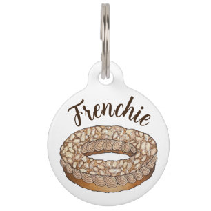 Frenchie French Paris Brest Windbeutel Dessert Haustiermarke