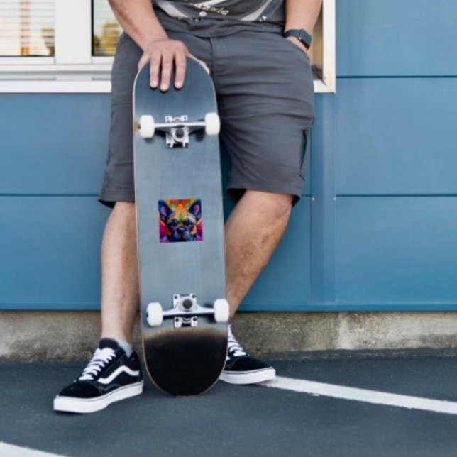 Frenchie Fun Birthday Fantasy Aufkleber (Von Creator hochgeladen)