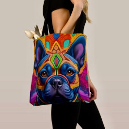 Frenchie Fun Geburtstagsfantasie Tasche