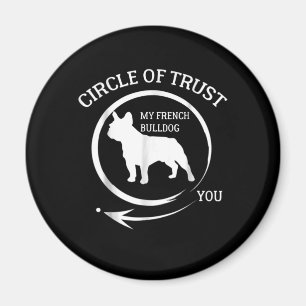 Frenchie Gift Mein Französischer Bulldogischer V Magnet