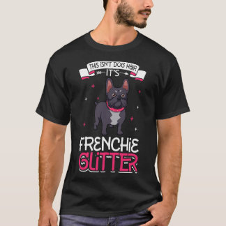 Frenchie Glitzer T-Shirt