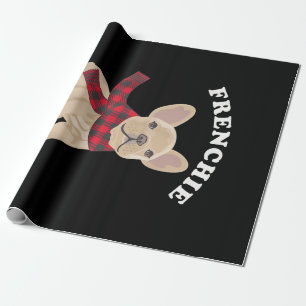 Frenchie Grandma Gift French Bulldog Xmas Familie Geschenkpapier