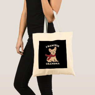 Frenchie Grandma Gift French Bulldog Xmas Familie Tragetasche
