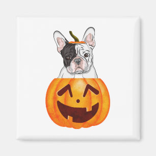Frenchie Halloween Magnet