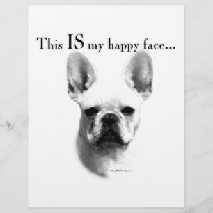 Frenchie Happy Face