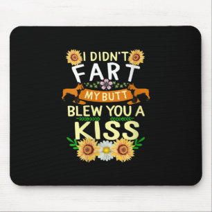 Frenchie hat nicht Furz Hintern Kiss Dog Mama Mama Mousepad