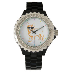 Frenchie Howlelu Armbanduhr