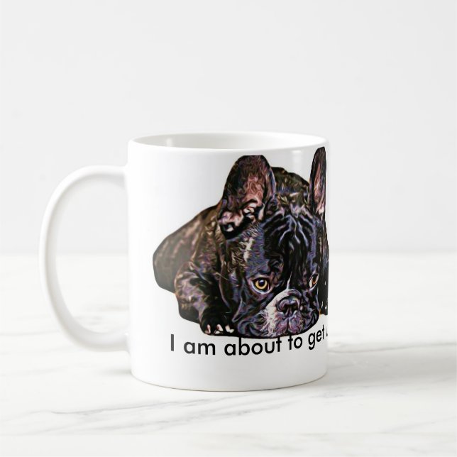 Frenchie Kaffee-Tasse Kaffeetasse (Links)