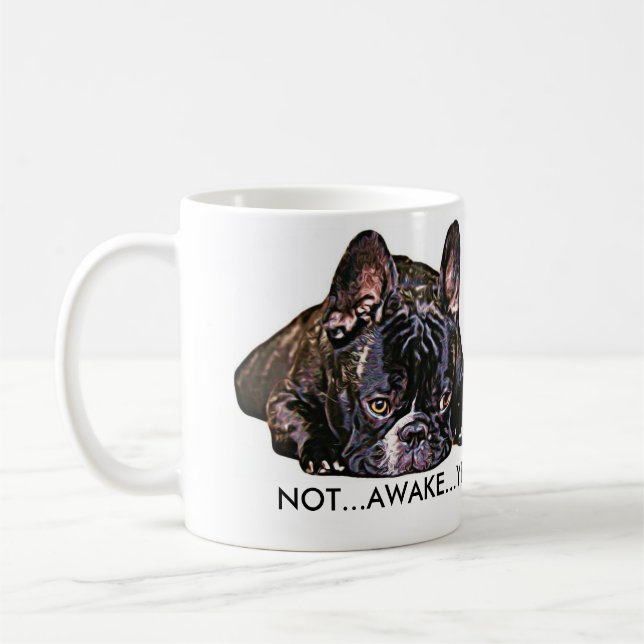 Frenchie Kaffee-Tasse Kaffeetasse (Links)