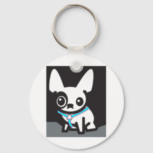 Frenchie Keyring Schlüsselanhänger