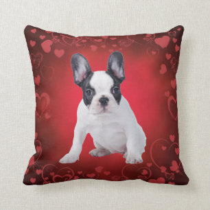 Frenchie Liebe Welpe Kissen