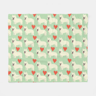 Frenchie-Liebhaber Fleecedecke