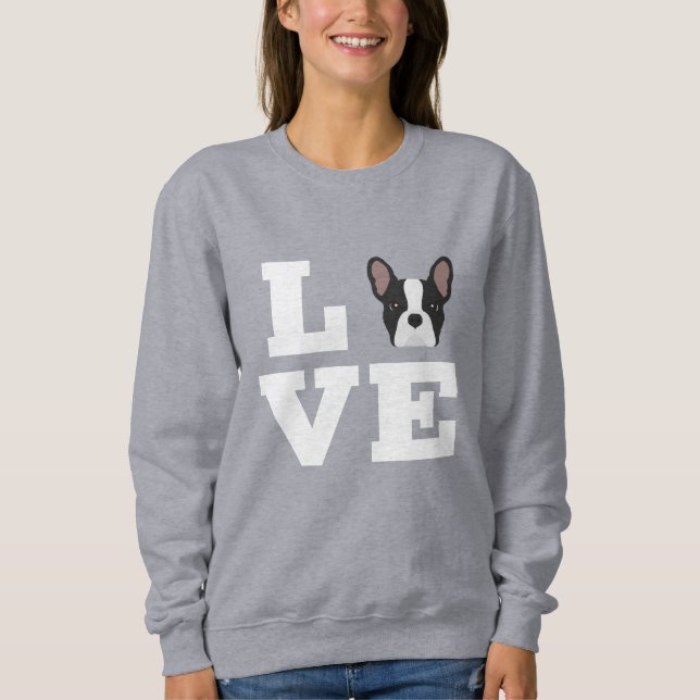 Frenchie Love Sweatshirt (Devant)