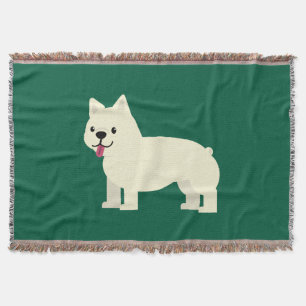 Frenchie Lover Green Decke