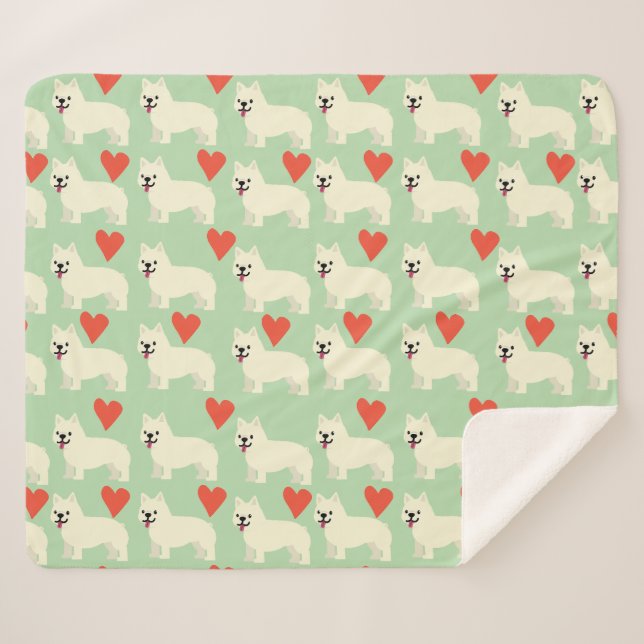 Frenchie Lover Sherpadecke (Vorderseite (Horizontal))