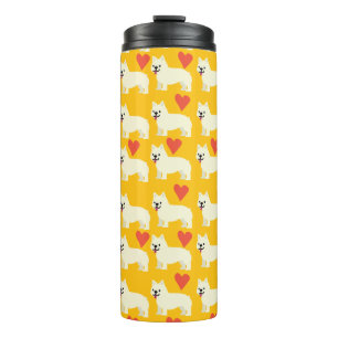 Frenchie Lover Thermosbecher