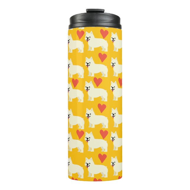 Frenchie Lover Thermosbecher (Vorderseite)