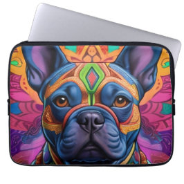 Frenchie Lustiger Geburtstagsfantasie Laptopschutzhülle