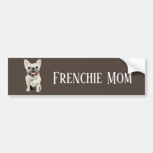 Frenchie Mama Autoaufkleber