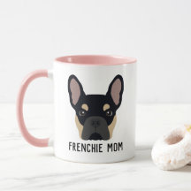 Frenchie Mama Black und Tan French Bulldog
