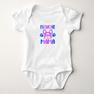 Frenchie Mama Bulldog für Hunde Mama Mama Funny Baby Strampler