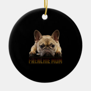 Frenchie-Mama Französische Bulldogge Mama Gesche Keramik Ornament