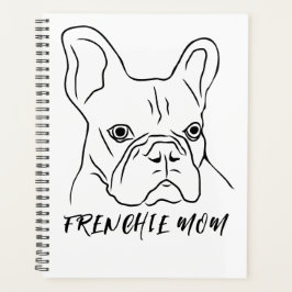 Frenchie Mama HandGezeichnet Frenchie Face Planer