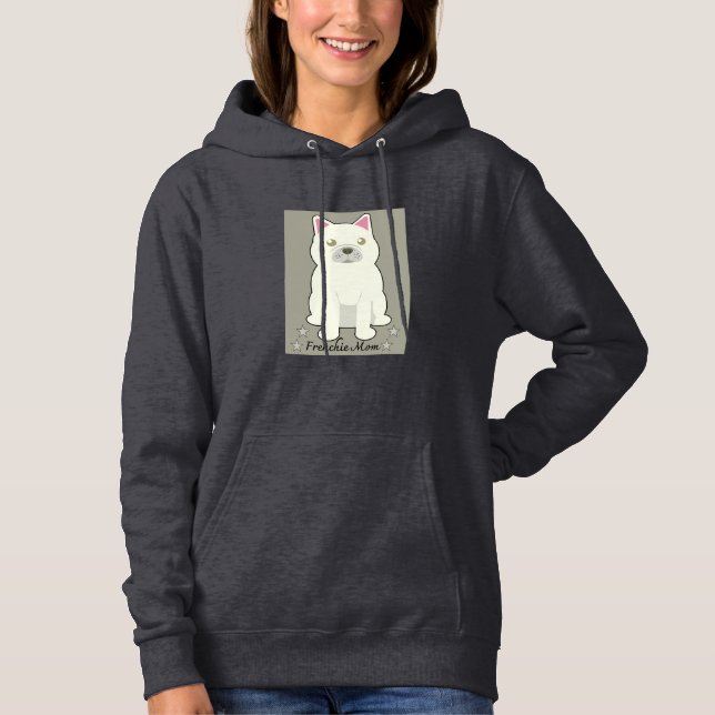 Frenchie-Mama Hoodie (Vorderseite)