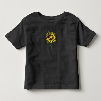 Frenchie Mama Sunflower Französisch Bulldog Lover  Kleinkind T-shirt