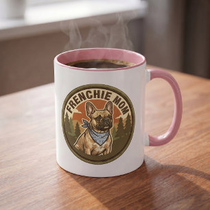 Frenchie-Mutter-Kaffeetasse Geschenk für Französ Tasse