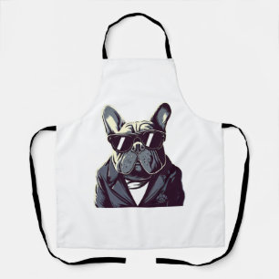 Frenchie Party Man Schürze