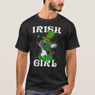 Frenchie Saint Patrick's Day Geschenk für Franzose T-Shirt