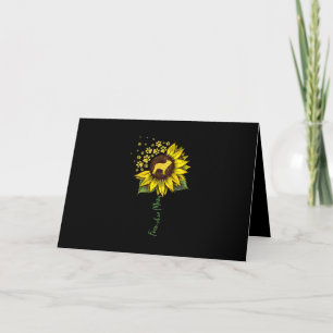 Frenchie Sunflower Mama French Bulldog Lover Gift Karte
