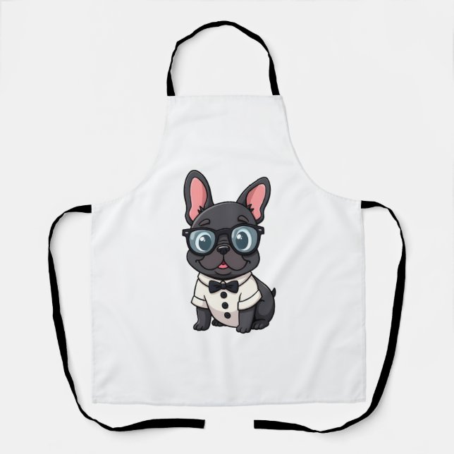 Frenchie The Gentlemen Copy (4) Schürze (Vorderseite)