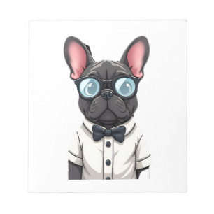 Frenchie The Gentlemen Kopie (6) Notizblock