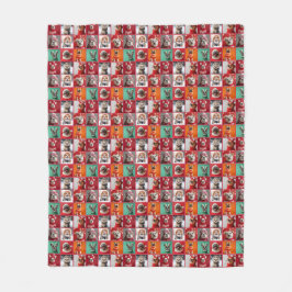 Frenchie und Freunde Fleece Blanket