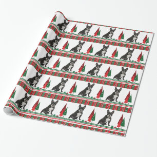 Frenchie WeihnachtsPackpapier Geschenkpapier