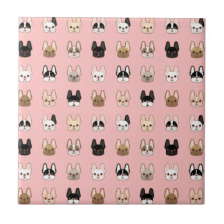 Frenchies-Familie Fliese