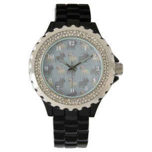 Frenchies, Smokey Blue Armbanduhr