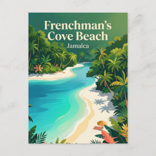 Frenchman's Cove Beach Jamaika Postkarte