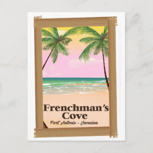 Frenchman's Cove Port Antonio, Jamaika Postkarte