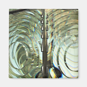 Frensel Lens, Cape Blanco Lighthouse, Oregon Coast Magnet