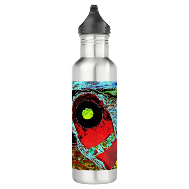 Frequency Serpent – Abstract Energy Compact Mirror Edelstahlflasche (Rechts)