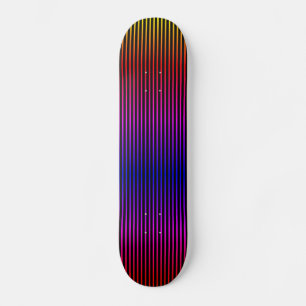 Frequenzstreifen Skateboard